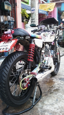 ขายCG200cc. Cafe ของแต่งเต็มลำ