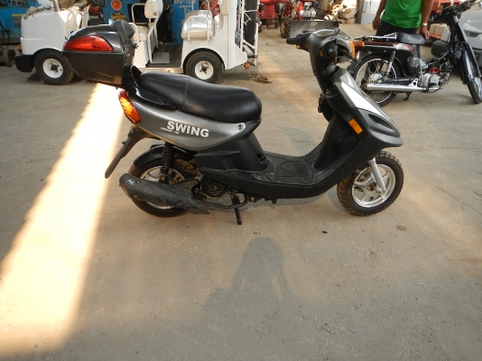 ขายรถมอเตอร์ไซค์ SWING GW50QT พร้อมใช้งาน ขายรถมอเตอร์ไซค์ SWING GW50QT พร้อมใช้งาน
