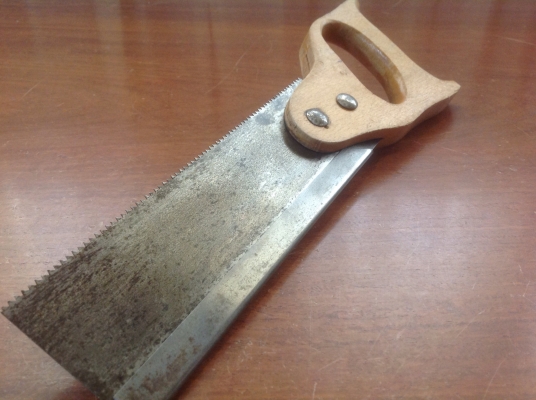 ขายเลื่อยมือ VINTAGE DUREX GERMANY ด้ามไม้