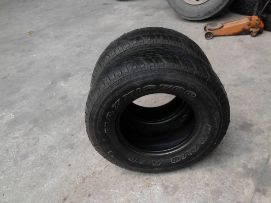 30x9.50R15 ยาง A/T มี 2 คู่ รวม 4 เส้น  tel.081-427-3941