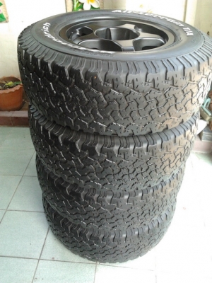 ล้อลาย OZ + BF All 265/70/16 ปี11 สวยๆ 1ชุด