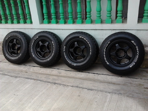 ล้อลาย OZ + BF All 265/70/16 ปี11 สวยๆ 1ชุด