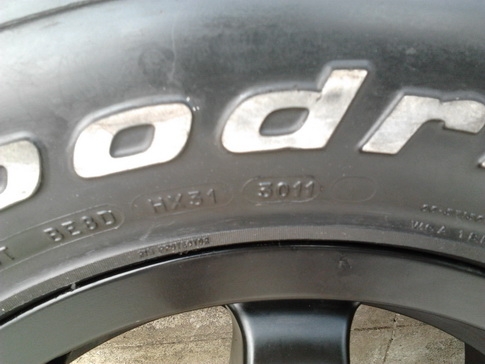 ล้อลาย OZ + BF All 265/70/16 ปี11 สวยๆ 1ชุด