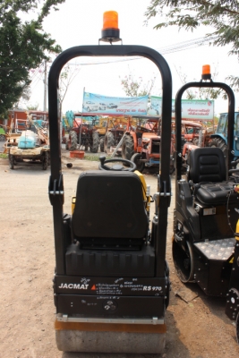 ผ่อนได้ มี VDO รถบดใหม่นำเข้า Roller tandem JACMAT RS970 ขนาด 1ตัน ผ่อนได้ มี VDO รถบดใหม่นำเข้า Roller tandem JACMAT RS970 ขนาด 1ตัน