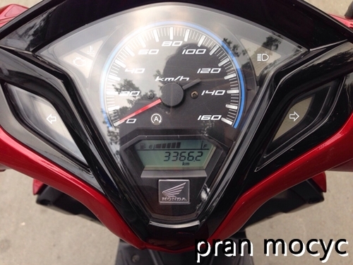 ขายclick125i idling stop ตัวท็อป ล้อเเม็กเเต่ง สีเเดงดำ ปี2557