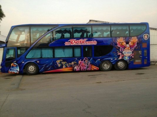 ขายรถบัส 8ล้อ ปรับอากาศ 2ชั้น45ที่นั่ง สภาพสวยพร้อมใช้งาน