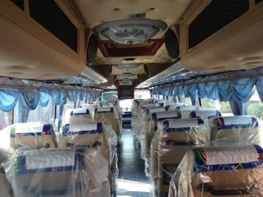 ขายรถบัส 8ล้อ ปรับอากาศ 2ชั้น45ที่นั่ง สภาพสวยพร้อมใช้งาน