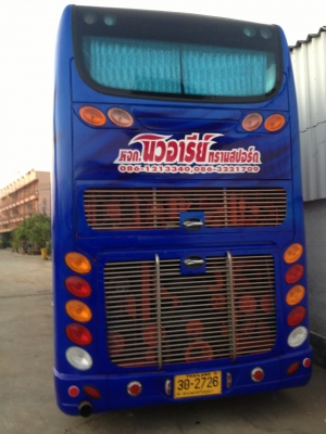 ขายรถบัส 8ล้อ ปรับอากาศ 2ชั้น45ที่นั่ง สภาพสวยพร้อมใช้งาน