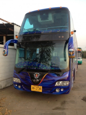 ขายรถบัส 8ล้อ ปรับอากาศ 2ชั้น45ที่นั่ง สภาพสวยพร้อมใช้งาน