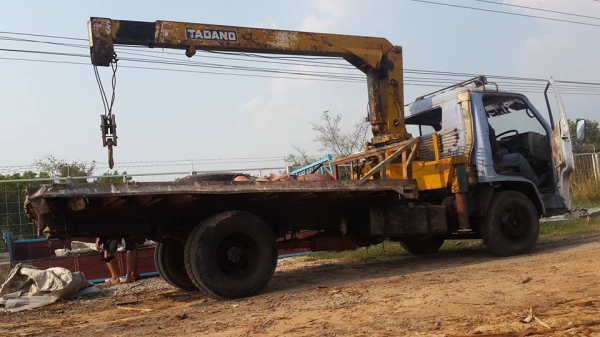 **ขายแล้วครับขอบคุณ Truck2hand ขาย ISUZU NPR-110 6ล้อบรรทุก ติดเครน ISUZU NPR59L 4BE1-110 ฝาดำ ประกอบ เครื่องดี แรง ดี เกียร์สั้น เข้างง่าย ไม่หลุดครับ ช่วงล่างเดิม 5น็อต หน้า-หลัง คัสซีดี สวย ไม่ปะไม่ผุ กระบะเหล็กพื้นเรียบยาว4.30ม.สภาพดี พื้น **ขายแล้วครับขอบคุณ Truck2hand ขาย ISUZU NPR-110 6ล้อบรรทุก ติดเครน ISUZU NPR59L 4BE1-110 ฝาดำ ประกอบ เครื่องดี แรง ดี เกียร์สั้น เข้างง่าย ไม่หลุดครับ ช่วงล่างเดิม 5น็อต หน้า-หลัง คัสซีดี สวย ไม่ปะไม่ผุ กระบะเหล็กพื้นเรียบยาว4.30ม.สภาพดี พื้น