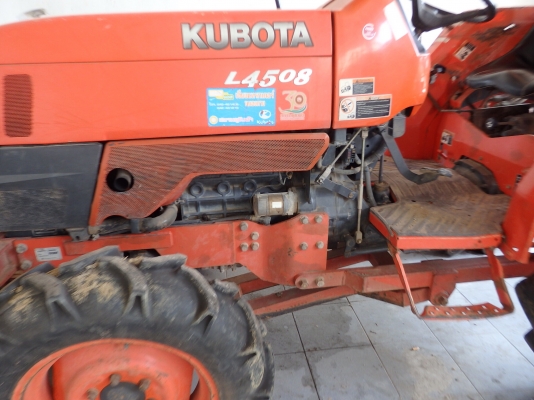ขาย KUBOTA L4508 ใช้งาน2300ชม 4x4 รถสวยมากมีใบมีดหน้า กับผานบุกเบิก รถอยู่ ประจวบ ขาย KUBOTA L4508 ใช้งาน2300ชม 4x4 รถสวยมากมีใบมีดหน้า กับผานบุกเบิก รถอยู่ ประจวบ