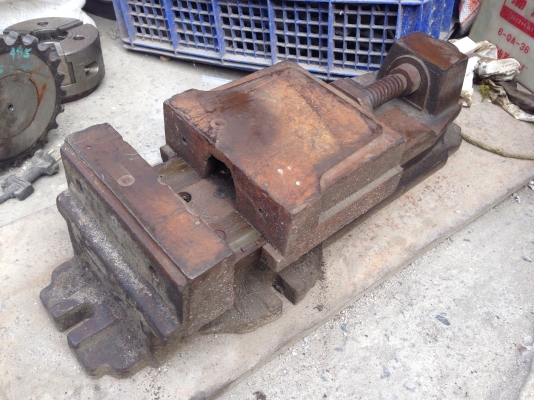 ขายปากกาแท่นมิลลิ่ง หน้ากว้าง 8 นิ้ว ปากสวย หมุนนิ่ม พร้อมใช้งาน