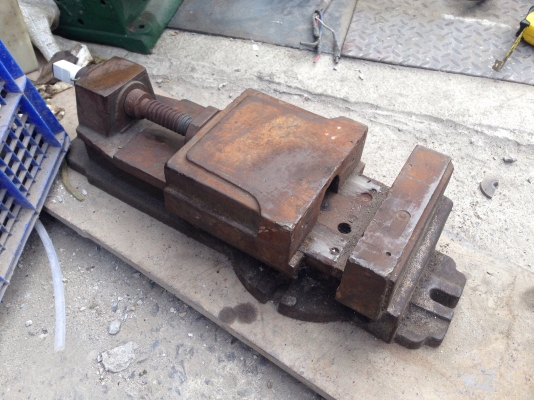 ขายปากกาแท่นมิลลิ่ง หน้ากว้าง 8 นิ้ว ปากสวย หมุนนิ่ม พร้อมใช้งาน