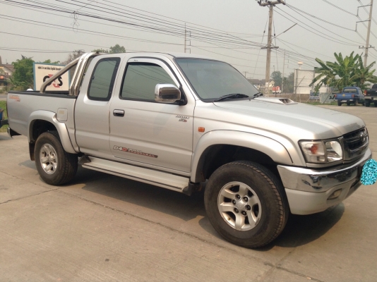 โตโยต้า ดีโฟดี เเคป เครื่อง 3.0 4WD เกียร์ธรรมดา ปี 46 สีเทา ราคา 355000 โตโยต้า ดีโฟดี เเคป เครื่อง 3.0 4WD เกียร์ธรรมดา ปี 46 สีเทา ราคา 355000