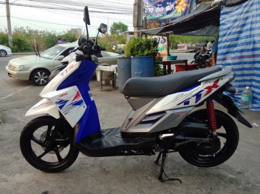 Yamaha TTX สี ขาว-น้ำเงิน (ล้อแม็กซ์)รถปี56 สวยๆวิี๊งๆครับ