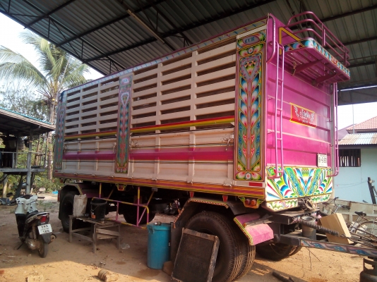 ขายหางพ่วงดั้มคอกเกษตร ยาว6.50 ลูก2เพลาดั้ม ยางดี8เส้น