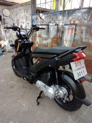 Honda Zoomer X (สีดำด้าน) รถ4เดือน คอมบายเบรก ตัวท็อป ใหม่ล่าสุด สวย