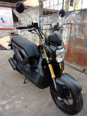 Honda Zoomer X (สีดำด้าน) รถ4เดือน คอมบายเบรก ตัวท็อป ใหม่ล่าสุด สวย