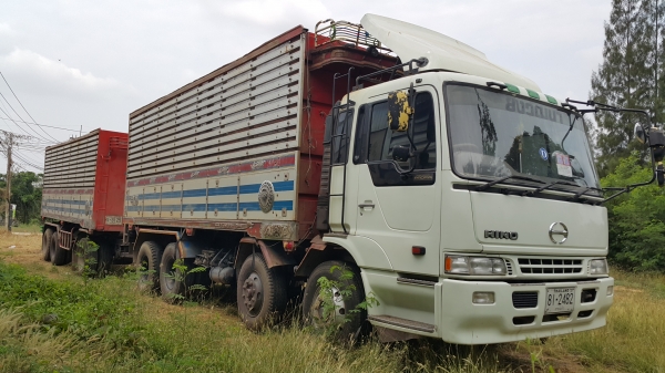 ขายรถพ่วง 24 ล้อ กระบะเนียมคอกเกษตรดั้ม HINO PROFIA เครื่อง.P11C.320 แรง รถสวยๆราคาถูก 1800000 ต่อรอง สนใจรีบโทรด่วน