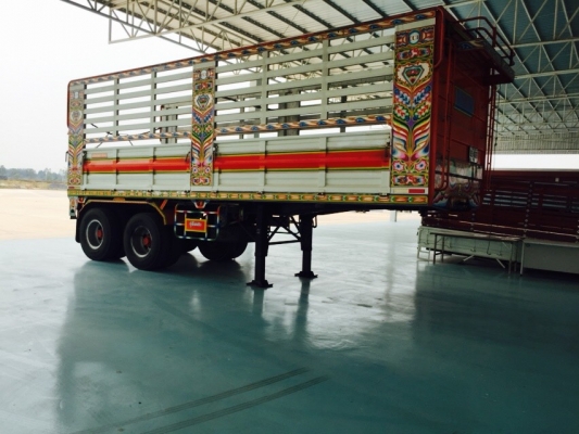 ขายหางพ่วง ยาว. 7.5 เมตร กว้างนอก2.45 เมตร ภายใน 2.30 เมตร ปี 53