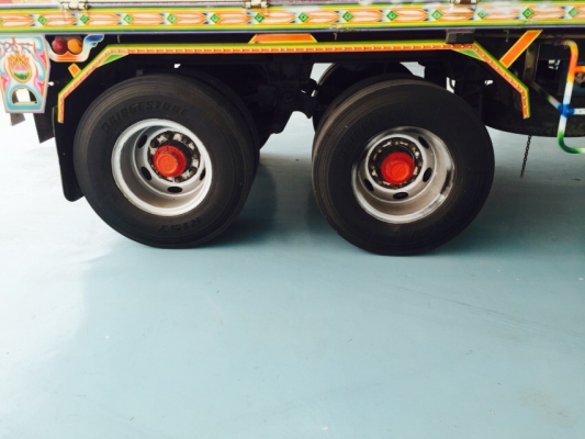 ขายหางพ่วง ยาว. 7.5 เมตร กว้างนอก2.45 เมตร ภายใน 2.30 เมตร ปี 53