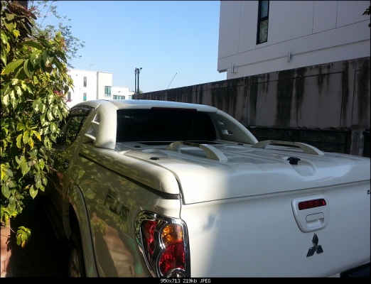 ขาย ผาครอบกระบะ SOMOT ใส่mitsubishi Triton 4ประตู กระบะตรง