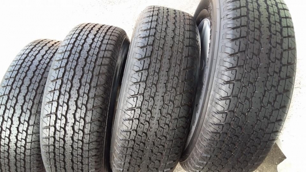 ขายล้อแม็กพร้อมยางถอดป้ายแดง dmax 17"x7" et33 6 รู 139.7 ยาง bridgestone dueler h/t 840 255/65r17 ยางผลิตสัปดาห์ที่ 31 ปี 2014 ตุ่มที่หน้ายางมีทุกเส้นครับ triton plus, pajerosport ก็ใส่ได้ครับ ขายทั้งชุด 21,500 บาทครับ สนใจติดต่อเล็กคลองสามครับ ขายล้อแม็กพร้อมยางถอดป้ายแดง dmax 17"x7" et33 6 รู 139.7 ยาง bridgestone dueler h/t 840 255/65r17 ยางผลิตสัปดาห์ที่ 31 ปี 2014 ตุ่มที่หน้ายางมีทุกเส้นครับ triton plus, pajerosport ก็ใส่ได้ครับ ขายทั้งชุด 21,500 บาทครับ สนใจติดต่อเล็กคลองสามครับ