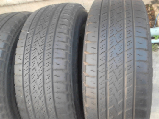 265/70R16 BRIDGESTONE ขอดูภาพเต็มชัดทุกมุมมองตลอด24ชม.ได้ที่ไลน์ไอดี 081-427-3941