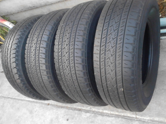 265/70R16 BRIDGESTONE ขอดูภาพเต็มชัดทุกมุมมองตลอด24ชม.ได้ที่ไลน์ไอดี 081-427-3941