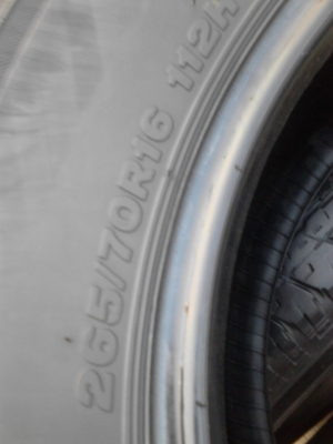 265/70R16 BRIDGESTONE ขอดูภาพเต็มชัดทุกมุมมองตลอด24ชม.ได้ที่ไลน์ไอดี 081-427-3941