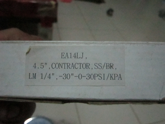 เกจวัดแรงดัน WEKSLER เกจวัดแรงดัน WEKSLER