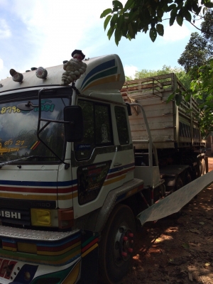 ขายรถหัวลากพร้อมหางดั้มมิตซูฟูโซ่เทอร์โบ ขาย1200000