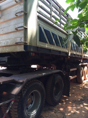 ขายรถหัวลากพร้อมหางดั้มมิตซูฟูโซ่เทอร์โบ ขาย1200000