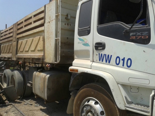 ขายISUZU DECA270ปี47พ่วงแม่ลูกดั้ม2เพลาขาย2000000