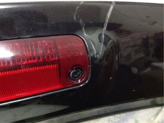 ขาย สปอยเลอร์ฝาท้าย Avanza แท้ มีไฟเบรค