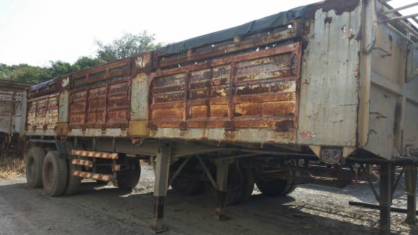 หางคอก2คาน 10.50ม ของสามมิตร 2คาน เพลาเหลี่ยม