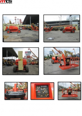 ขายรถกระเช้า JLG บูมศอก 800A สูง 24.38 เมตร  มือสอง ปรับสภาพแล้ว พร้อมใช้งาน ราคาถูกสุดๆ
