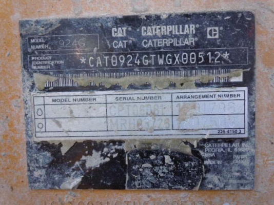 ขายรถตัก CAT 924G ขายรถตัก CAT 924G