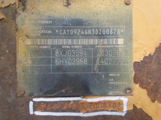 ขายรถตัก CAT 924G ขายรถตัก CAT 924G