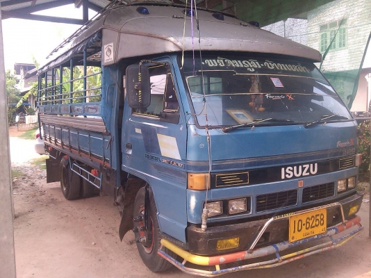 หกล้อ อีซูซุ NPR115 รถห้างปี36 หลังคาโดยสารช่วงยาว5เมตร สภาพดีสวยเดิมทั้งคัน เอกสาร ทะเบียนพร้อม โอน