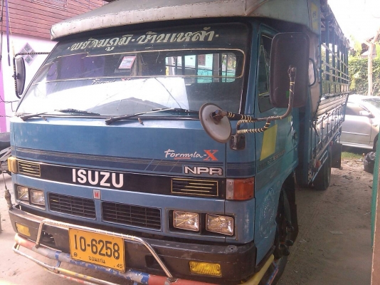 หกล้อ อีซูซุ NPR115 รถห้างปี36 หลังคาโดยสารช่วงยาว5เมตร สภาพดีสวยเดิมทั้งคัน เอกสาร ทะเบียนพร้อม โอน