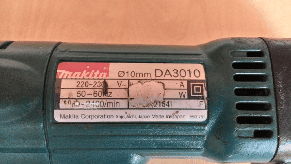 ขายด่วนสว่านหัวงอ Makita DA3010 ขายด่วนสว่านหัวงอ Makita DA3010
