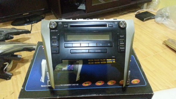 วิทยุเดิม Camry ปี 2012-2014 ของแท้ถอดจากรถ