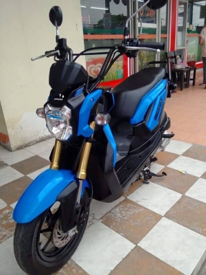 ใหม่ล่าสุด Honda Zoomer X ปี 2557 สีน้ำเงิน เทรนสีใหม่ สวยสภาพขั้นเทพ ใหม่ล่าสุด Honda Zoomer X ปี 2557 สีน้ำเงิน เทรนสีใหม่ สวยสภาพขั้นเทพ