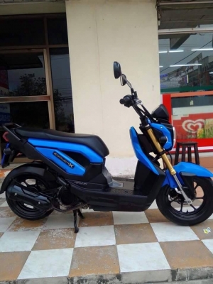ใหม่ล่าสุด Honda Zoomer X ปี 2557 สีน้ำเงิน เทรนสีใหม่ สวยสภาพขั้นเทพ ใหม่ล่าสุด Honda Zoomer X ปี 2557 สีน้ำเงิน เทรนสีใหม่ สวยสภาพขั้นเทพ