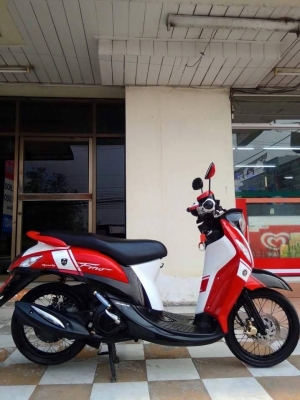 รุ่นใหม่ล่าสุด Yamaha Fino FI ปี 2556 รถสวยใสวิ๊งๆเลย ลาย Sport