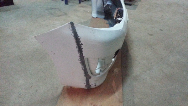 กันชนหน้าฟอจูนเนอร์ ตัวแรก ตัดต่อโป่งล้อสำหรับแปลงหน้าวีโก้