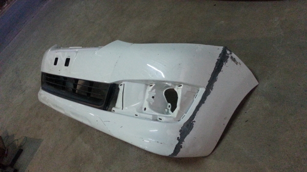 กันชนหน้าฟอจูนเนอร์ ตัวแรก ตัดต่อโป่งล้อสำหรับแปลงหน้าวีโก้