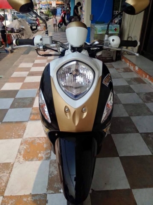 รุ่นใหม่ล่าสุด Yamaha Fino Fi ปี 2556 ลาย Fashion รถสวยจริง พัฒนาเป็นหัวฉีดแล้ว ประหยัดน้ำมันสุดคุ้ม