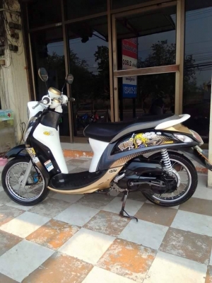 รุ่นใหม่ล่าสุด Yamaha Fino Fi ปี 2556 ลาย Fashion รถสวยจริง พัฒนาเป็นหัวฉีดแล้ว ประหยัดน้ำมันสุดคุ้ม